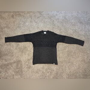 Norse Projects Fair Isle Gray Sweater